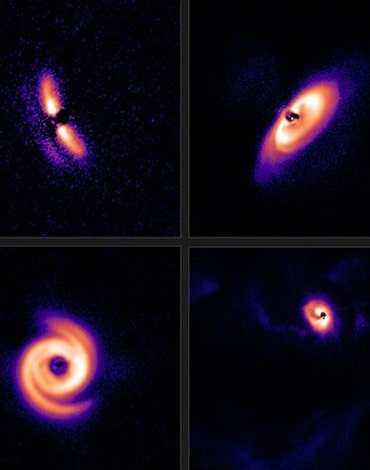 عکس‌های «تلسکوپ بسیار بزرگ» از شکل‌گیری سیاره‌ها